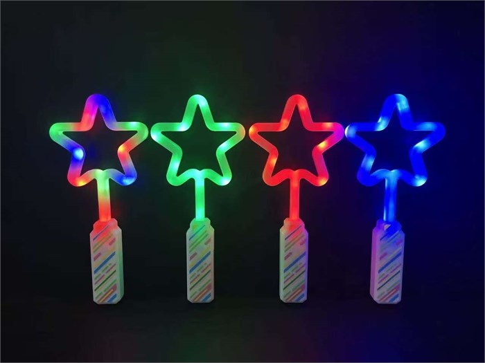 Палочка неон звезда маленький 10186
