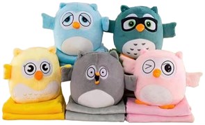 Сова с пледом 10162