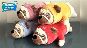 Мопс мягкая игрушка 75см 10163