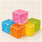 Сквиш cube squeeze - блёстки (микс) 10274